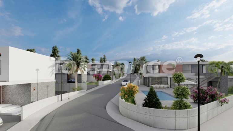 Вилла или дом от застройщика в Кирения, Северный Кипр вид на море с бассейном: купить недвижимость в Турции - 91376