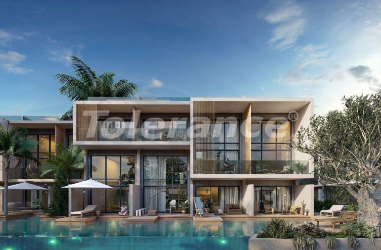 Вилла или дом от застройщика в Кирения, Северный Кипр вид на море с бассейном: купить недвижимость в Турции - 92080