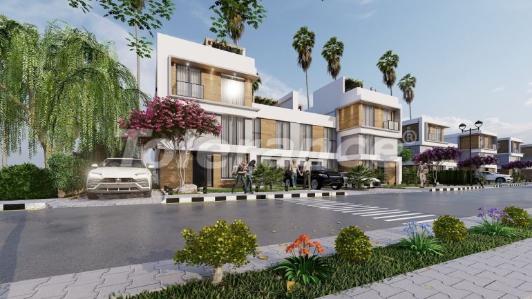 Вилла или дом от застройщика в Кирения, Северный Кипр вид на море с бассейном в рассрочку: купить недвижимость в Турции - 92772