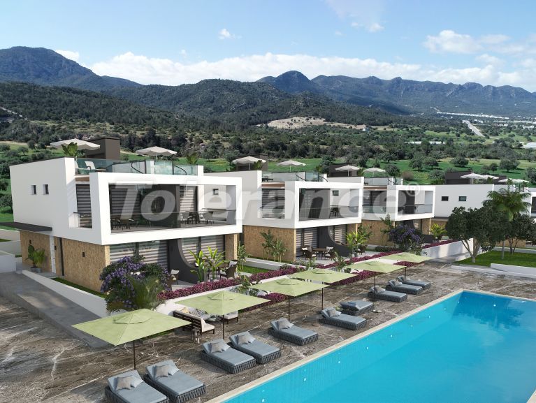 Вилла или дом в Кирения, Северный Кипр вид на море с бассейном в рассрочку - 93126 Вилла или дом в Кирения, Северный Кипр вид на море с бассейном в рассрочку: купить недвижимость в Турции - 93126