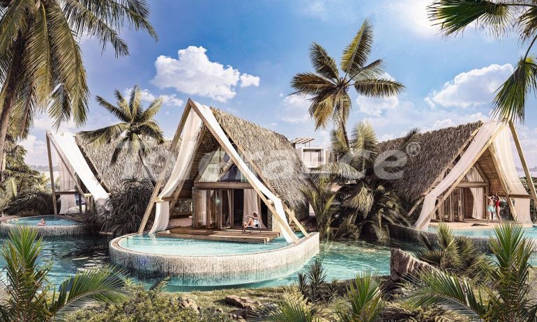 Вилла или дом от застройщика в Кирения, Северный Кипр вид на море с бассейном в рассрочку: купить недвижимость в Турции - 94017