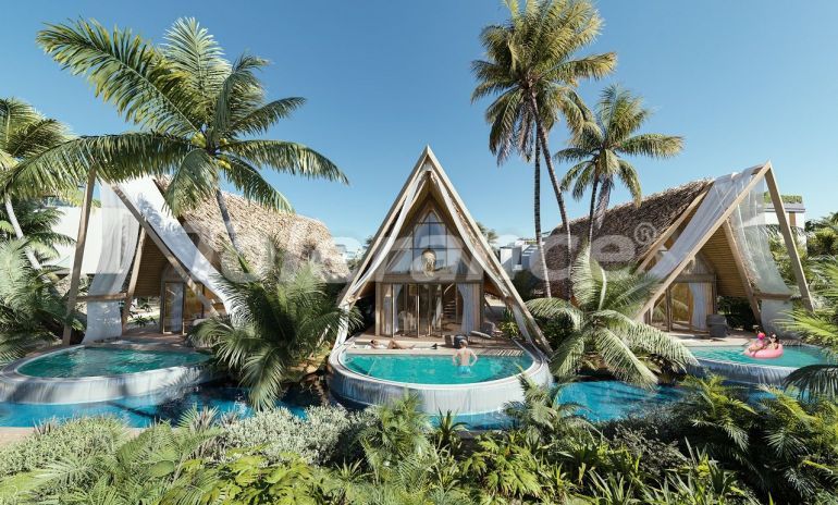 Вилла или дом от застройщика в Кирения, Северный Кипр вид на море с бассейном в рассрочку: купить недвижимость в Турции - 94018