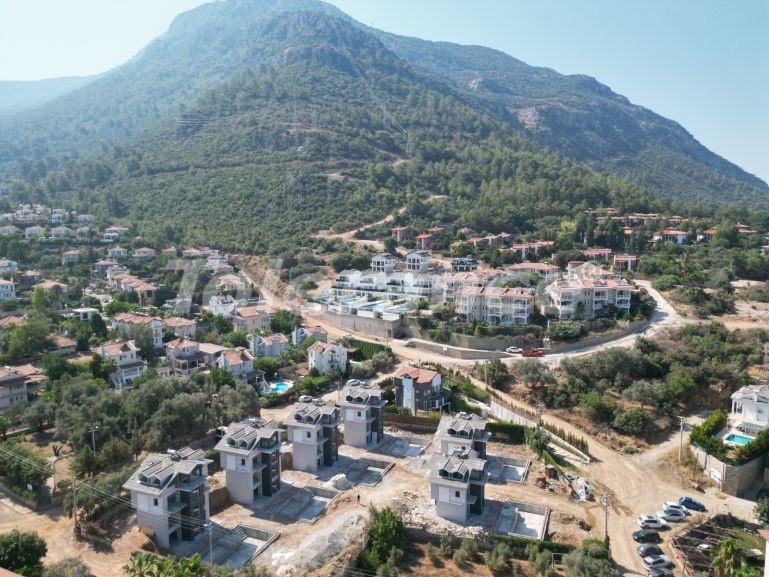 Вилла или дом от застройщика в Оваджик, Фетхие вид на море с бассейном: купить недвижимость в Турции - 67489