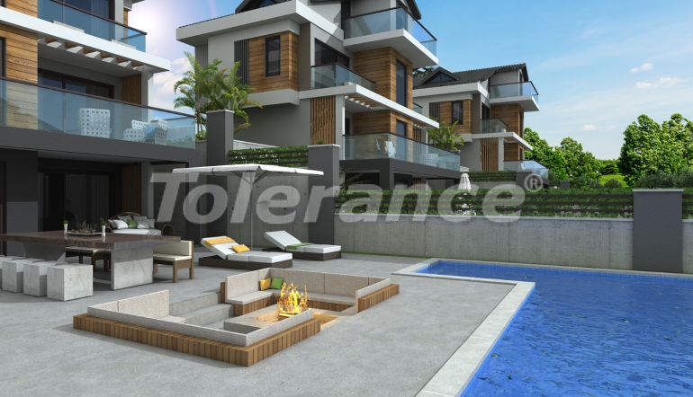 Вилла или дом от застройщика в Оваджик, Фетхие вид на море с бассейном: купить недвижимость в Турции - 67490