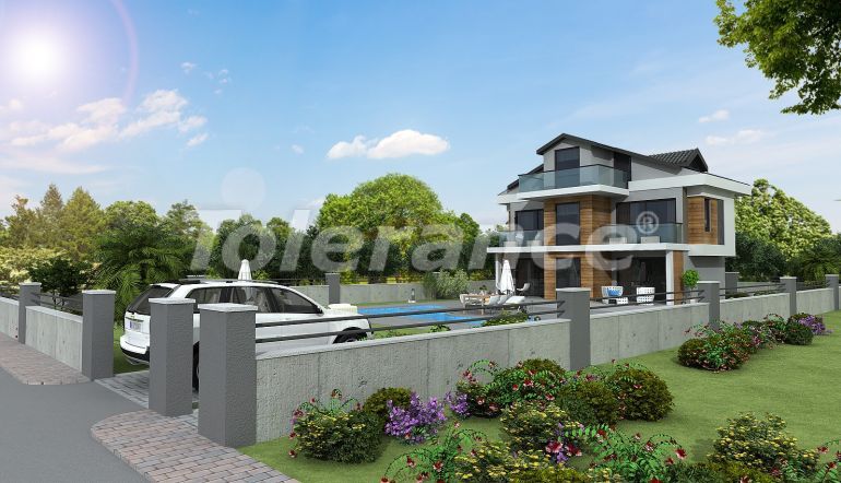 Вилла или дом от застройщика в Оваджик, Фетхие вид на море с бассейном: купить недвижимость в Турции - 67491