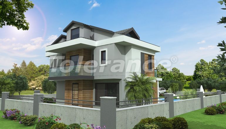 Вилла или дом от застройщика в Оваджик, Фетхие вид на море с бассейном: купить недвижимость в Турции - 67496