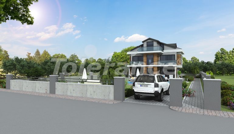 Вилла или дом от застройщика в Оваджик, Фетхие вид на море с бассейном: купить недвижимость в Турции - 67506