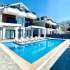 Вилла или дом в Оваджик, Фетхие вид на море с бассейном: купить недвижимость в Турции - 69989