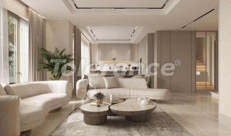 Вилла или дом от застройщика в Текирова, Кемер с бассейном: купить недвижимость в Турции - 136485