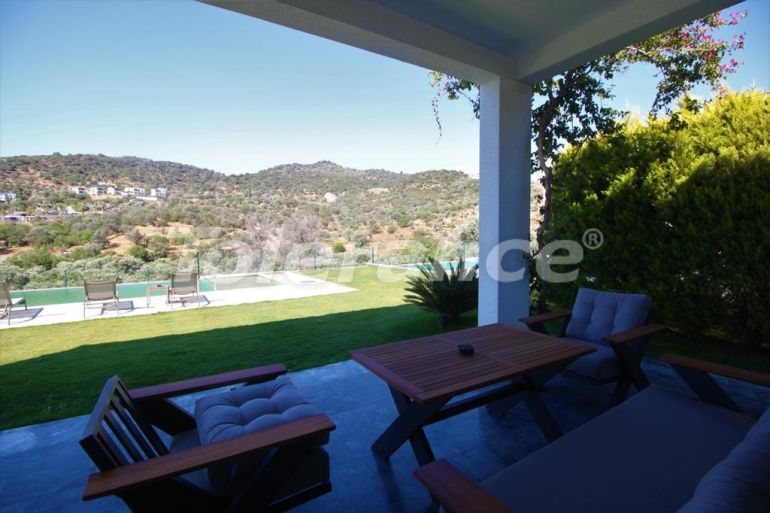 Вилла или дом от застройщика в Ялыкавак, Бодрум вид на море с бассейном: купить недвижимость в Турции - 49943