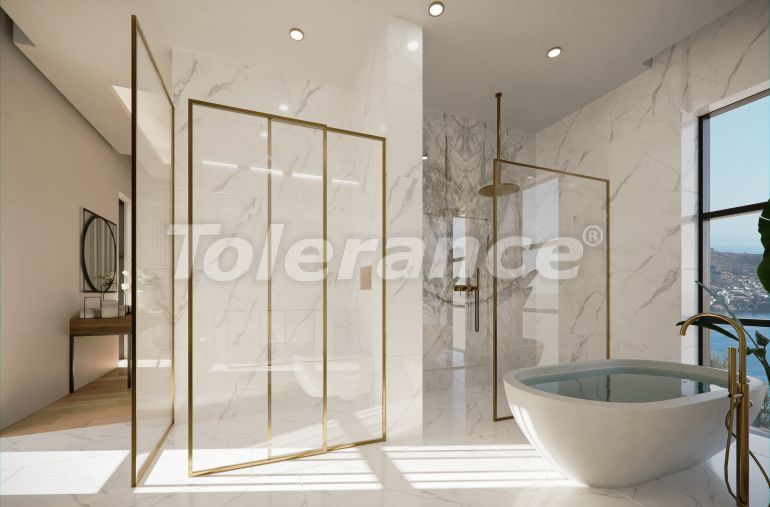 Вилла или дом от застройщика в Ялыкавак, Бодрум вид на море с бассейном: купить недвижимость в Турции - 67828