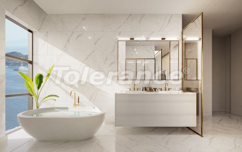 Вилла или дом от застройщика в Ялыкавак, Бодрум вид на море с бассейном: купить недвижимость в Турции - 67829