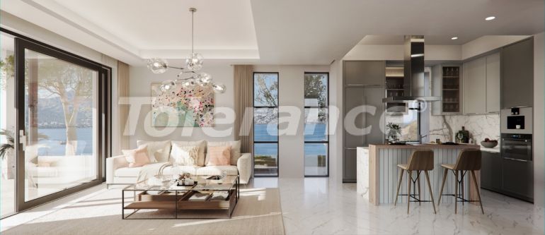 Вилла или дом от застройщика в Ялыкавак, Бодрум вид на море с бассейном: купить недвижимость в Турции - 67851