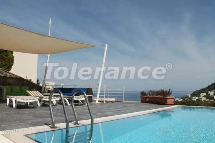 Вилла или дом в Ялыкавак, Бодрум вид на море с бассейном: купить недвижимость в Турции - 7900